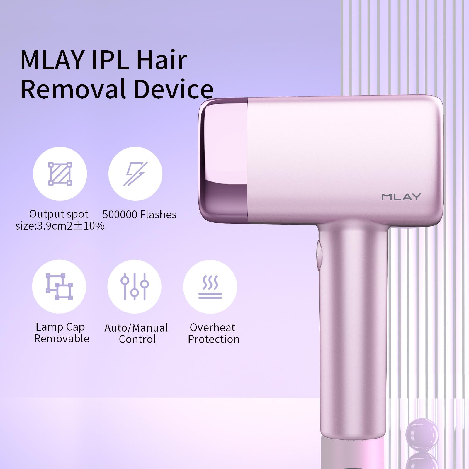 MLAY T14 Malay laser epilator Original hair removal IPL Permanent Machine hair removal device For Face Body Woman Home Epilator