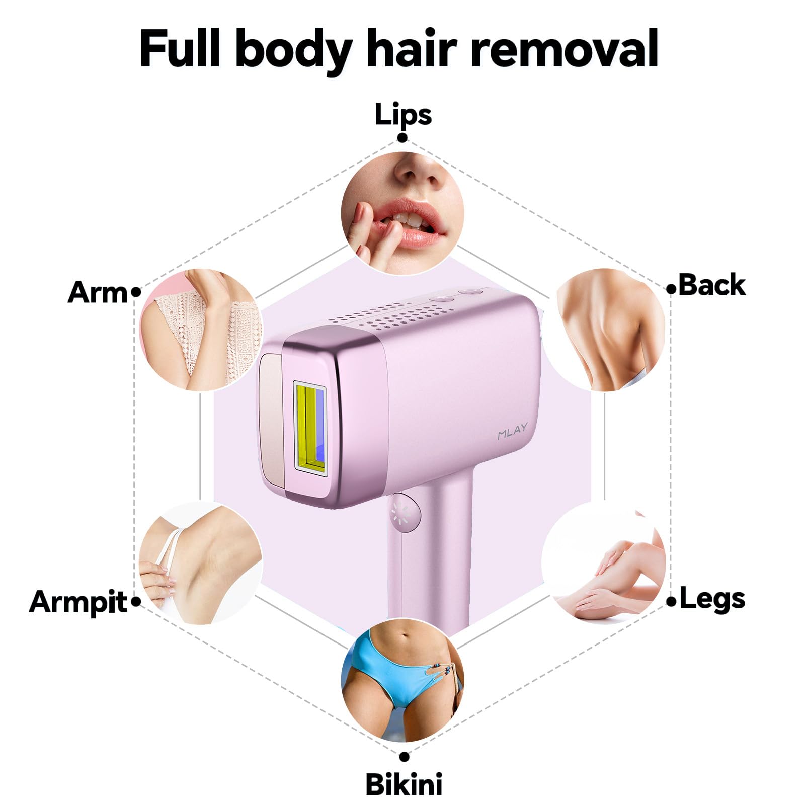 MLAY T14 Malay laser epilator Original hair removal IPL Permanent Machine hair removal device For Face Body Woman Home Epilator