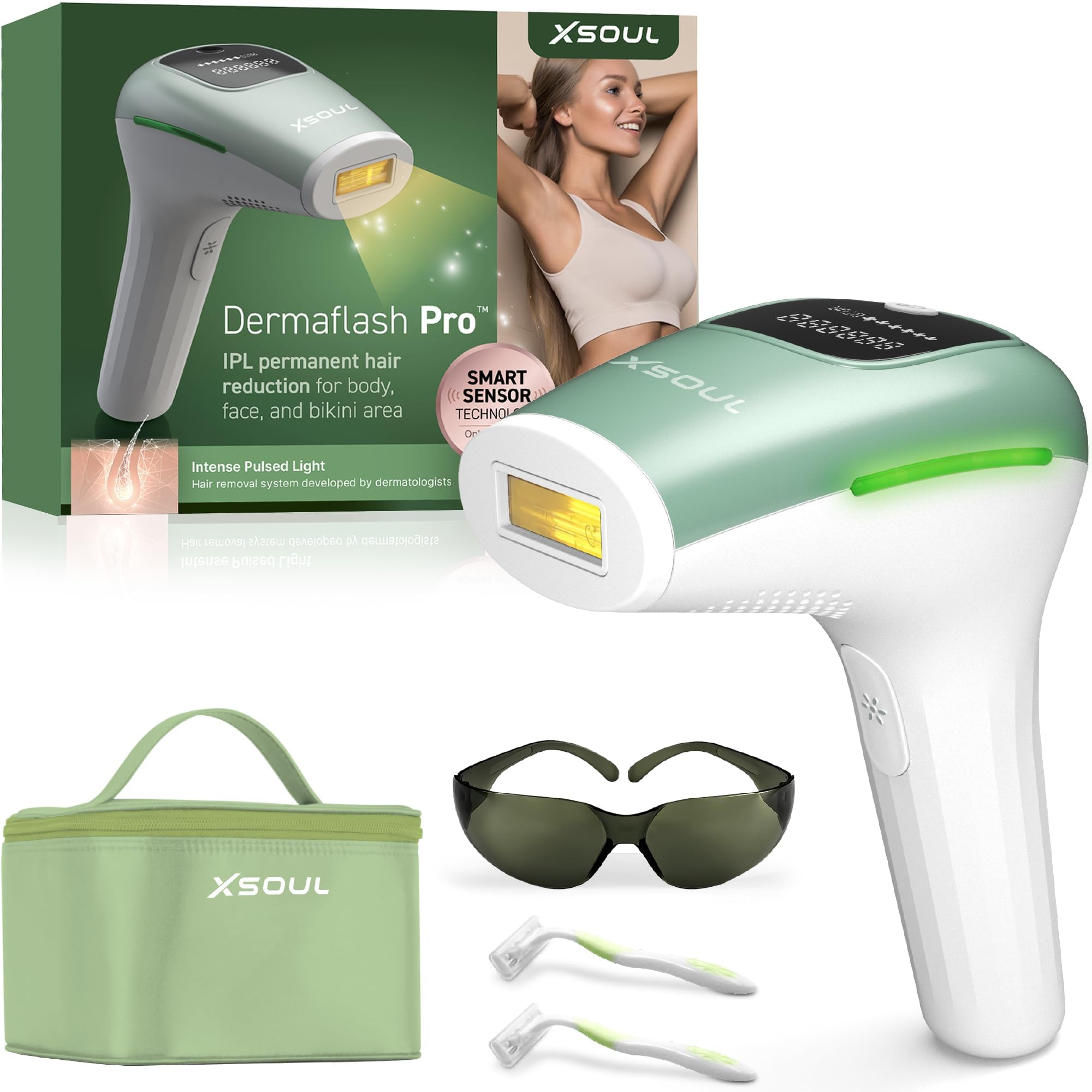 Manufacturer Machine Portable Electric Laser Body Hair Remover Professional Ipl Hair Removal Home Use Device