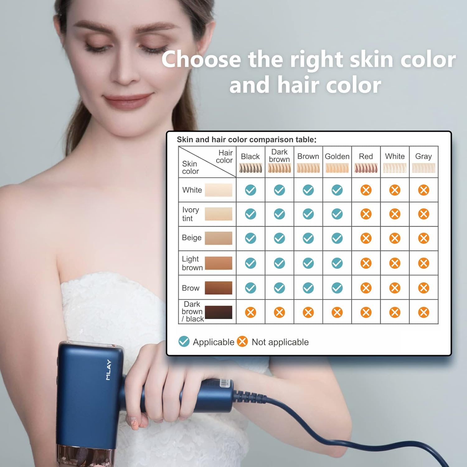 Mlay T14 Laser Epilator IPL Hair Remover Machine Ice Cooling Home Use Depilador for Women Replaceable Laser Hair Removal Device