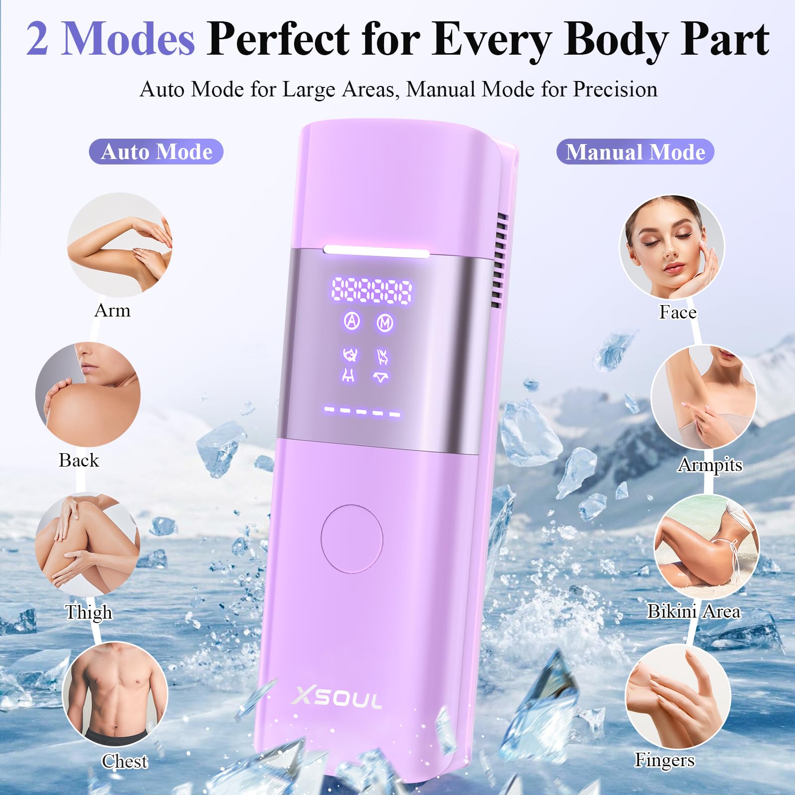 Manufacturer Machine Portable Electric Laser Body Hair Remover Professional Ipl Hair Removal Home Use Device