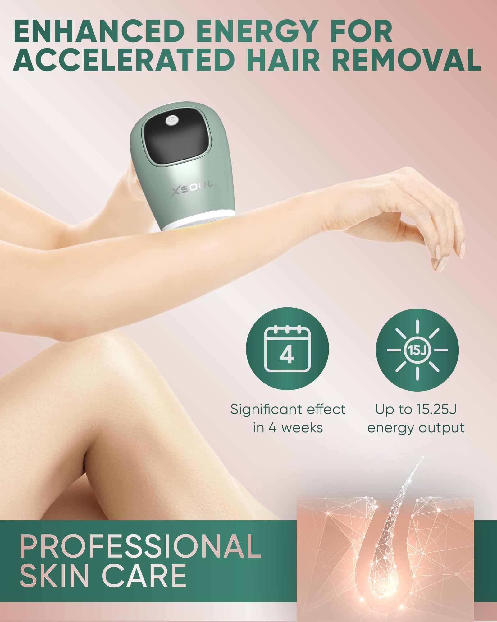 Manufacturer Machine Portable Electric Laser Body Hair Remover Professional Ipl Hair Removal Home Use Device