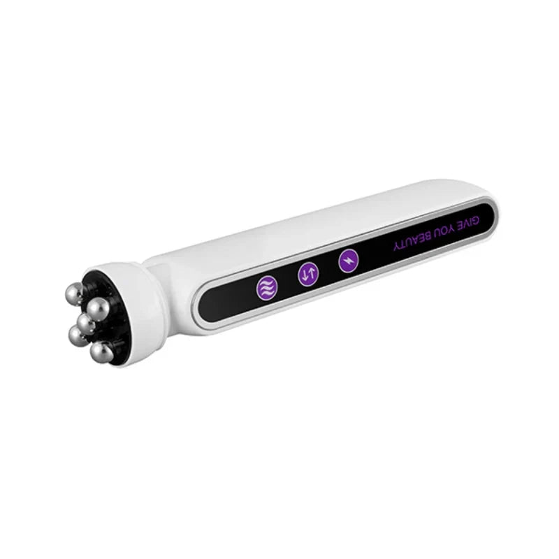 EMS Microcurrent Facial Heating Body Eye Body RF Photon Pulling Electric Rotating Roller Massage Beauty Device