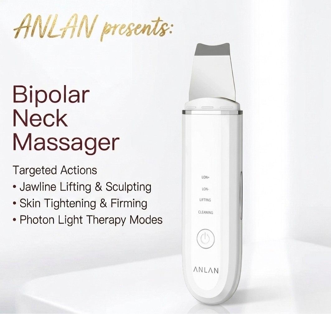 Ultrasonic Skin Scrubber Deep Cleaning